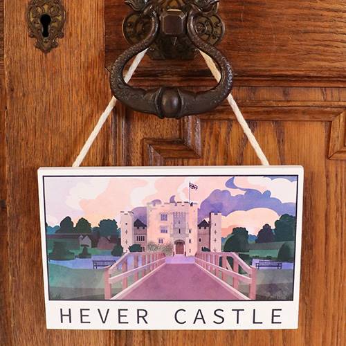 Hever Castle Plaque Rect